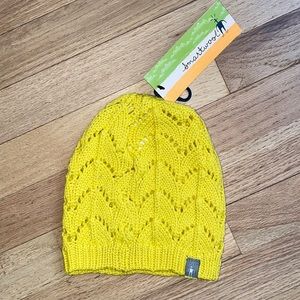 Smart wool crochet hat